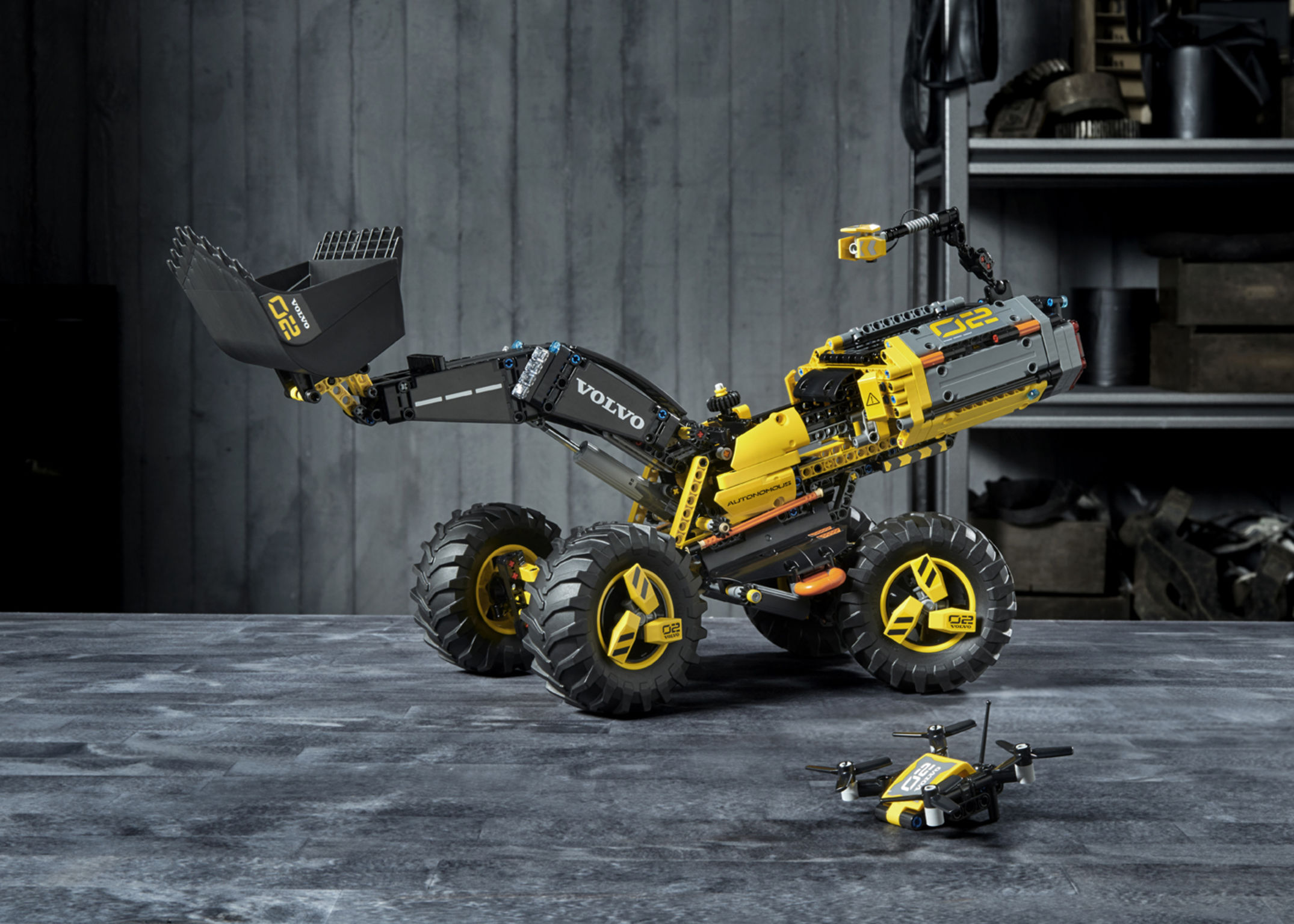 能与人类"眼神交流",这款自动化概念装载机竟然有"天眼"