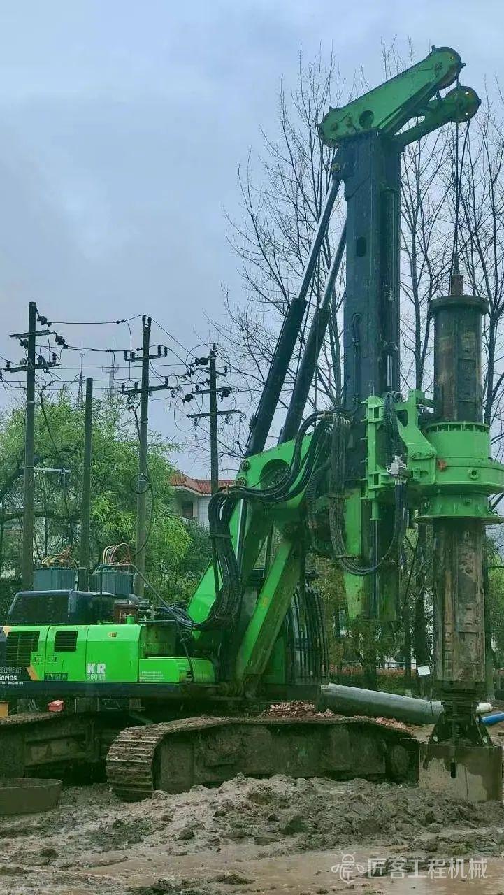 泰恒基础多台低净空旋挖钻机助力杭温铁路建设