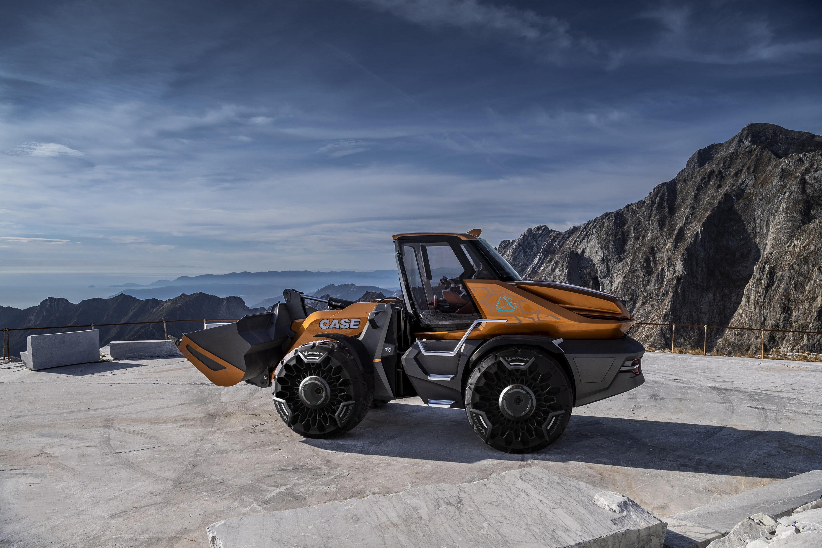 凯斯工程机械发布甲烷动力概念轮式装载机 - tetra