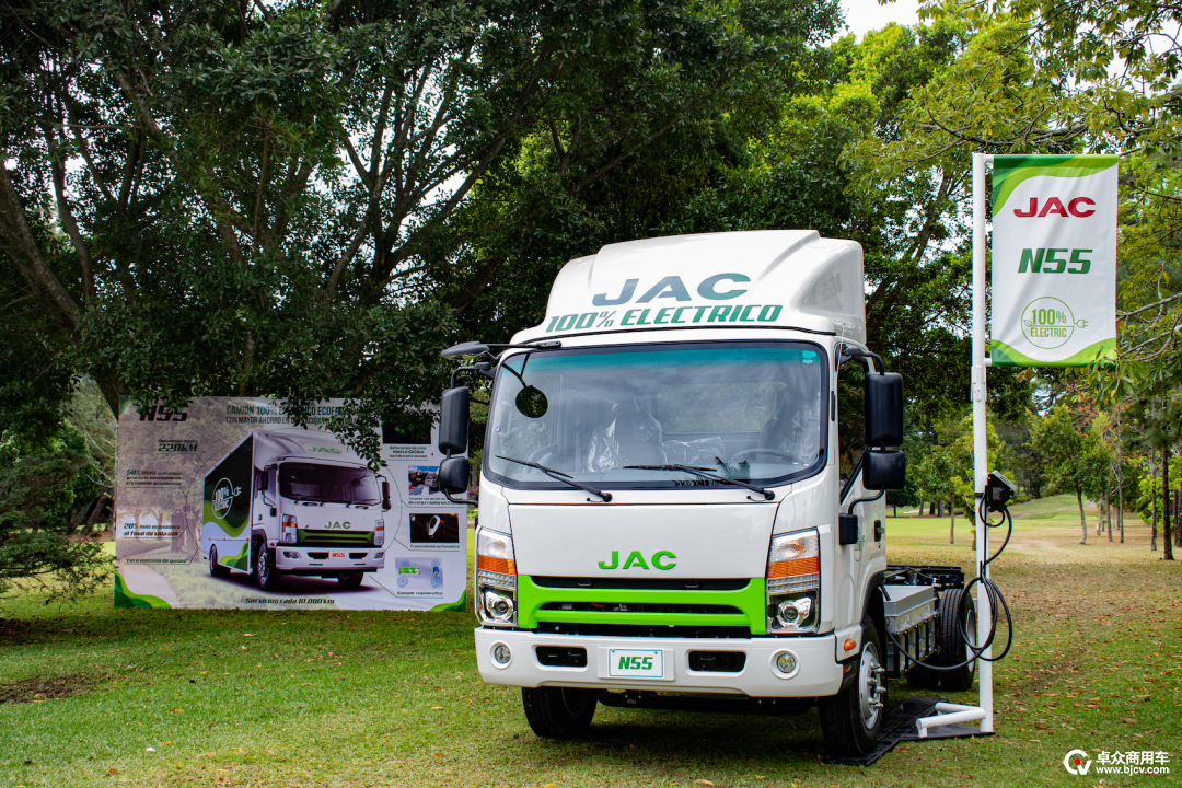 绿动全球jac电动轻卡登陆危地马拉收获超高人气