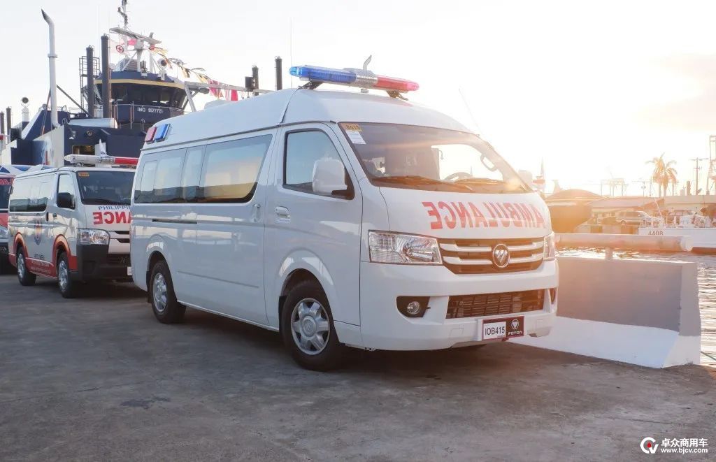 菲律宾国家首批负压救护车已抵达战场