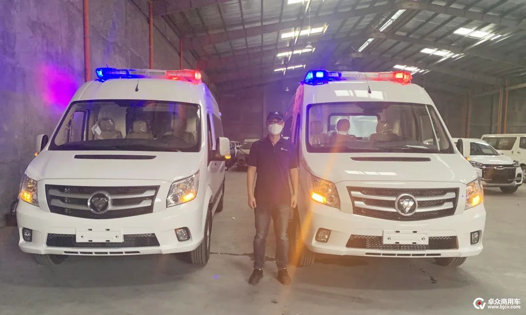 菲律宾国家首批负压救护车已抵达战场