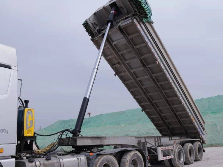 吉奥格自卸车液压举升系统液压油缸